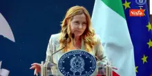 Meloni allo svelamento resti Croma di Falcone: Abituata a parlare in pubblico, ma oggi &egrave; difficile