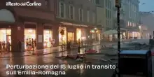 Maltempo a Bologna: il video dei temporali