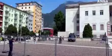 Il giorno dopo il crollo del Tribunale di Bolzano
