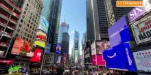 New York, per Italpress un nuovo studio tv a Times Square con Piazza Italia
