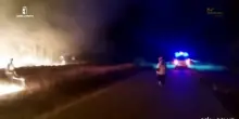 Spagna, gigantesco incendio 100 km a nord di Madrid, 1200 evacuati