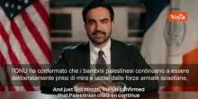 Sindaco NY Mamdani: Netanyahu &egrave; un criminale di guerra ma non ho autorit&agrave; per ordinarne arresto