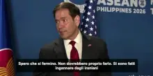 Rubio (Usa): gli Houthi si sono fatti raggirare dall'Iran