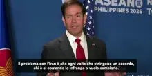 Rubio: "L'Iran chiede agli Usa di negoziare accordo ogni giorno"