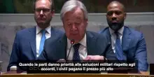 Guterres: situazione in Medio Oriente sull'orlo dell'inimmaginabile