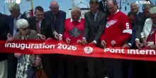 Nuovo ponte al confine con gli Usa, ma il Canada lo inaugura da solo