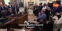 Trump su guerra Iran: Pronti all'attacco, ma con Teheran dialogo in corso