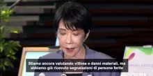 Terremoto in Giappone, premier: notizie di feriti e crollo edifici