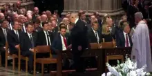 Trump, Zelensky e Netanyahu al funerale di Lindsey Graham