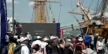 Oltre 10 mila persone sull'Amerigo Vespucci nella tappa a Qu&eacute;bec City