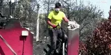 Spagna, l'incendio boschivo a Moreda (Castiglia e Leon) visto dall'alto