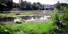 A Torino il Po a livelli critici per la prolungata siccit&agrave;