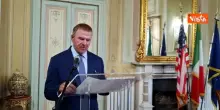 "Grazie mille", il saluto in italiano di Ambasciatore Usa Fertitta dopo firma Pax Silica a Brindisi