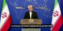 Iran: al momento nessun negoziato con gli Stati Uniti