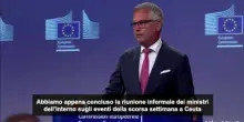 Ceuta, l'Ue: "Le immagini drammatiche battono le statistiche"