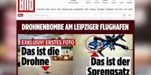 Trovato drone con esplosivo vicino cargo ucraino all'aeroporto Lipsia