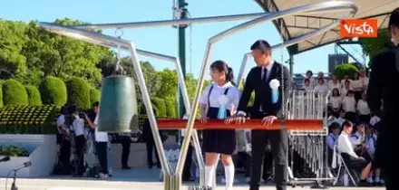Hiroshima commemora 81&deg; anniversario dal bombardamento atomico