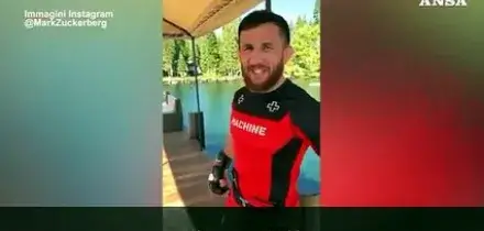 Zuckerberg contro Dvalishvili, il combattimento in mezzo a un lago