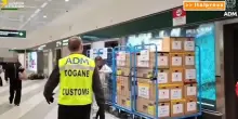 Malpensa, sequestrate 8,5 tonnellate di cibo fuori norma nel primo semestre