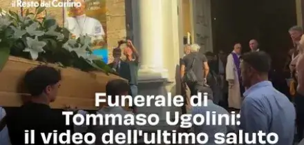 Funerale di Tommaso Ugolini: il video dell'ultimo saluto