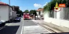 Al via bonifica dei Vigili del fuoco sull incendio boschivo sul Carso triestino