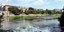 Emergenza siccit&agrave;, le acque del Po scendono a livelli bassissimi
