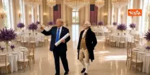 Trump pubblica video IA in cui mostra a George Washington la nuova ballroom della Casa Bianca
