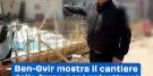 Ben-Gvir mostra il cantiere della forca per i palestinesi