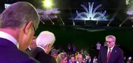 Aperti a Taranto i Giochi del Mediterraneo, ovazione per Mattarella