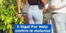 Il Sigal For Help contro la violenza