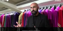 Nell'atelier dello stilista che ha vestito il Papa: "Bisogna avere rispetto per il ruolo"