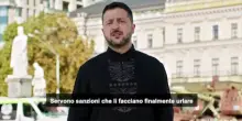 Ucraina, il discorso di Zelensky nel giorno dell'indipendenza