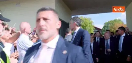 Applausi per Meloni e &ldquo;Forza Presidente&rdquo;  ad Amatrice per commemorazione decimo anniversario sisma