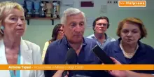Tajani a San Patrignano "Sostegno a comunit&agrave;, recupero ragazzi opera meritoria"
