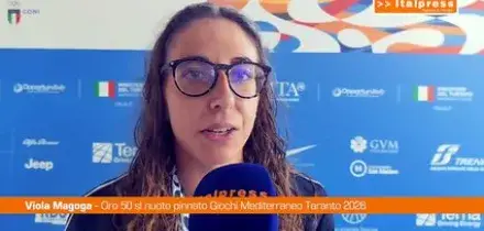 Giochi Mediterraneo, Magoga "Medaglia fondamentale, pubblico straordinario"