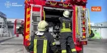 Raid dell'esercito russo nella regione di Kiev, soccorsi del Servizio per emergenze dell'Ucraina