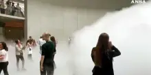 A Parigi stupisce la "scultura di nebbia" di Fujiko Nakaya