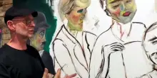 Venezia, la pittura dal vivo di Angelo Pregoni racconta la cura