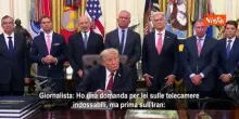 Trump su uso armi nucleari in Iran: Lo escludo. Poi alla giornalista: Che domanda stupida