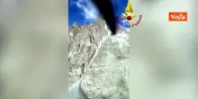 Frana sul Monviso, in corso verifiche dei Vigili del Fuoco e soccorso alpino