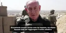 Gaza, Netanyahu: niente ritiro delle truppe, Hamas va disarmato