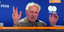 Venezia, Herzog "Non faccio distinzione tra film di finzione e documentari"