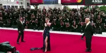 Venezia, le star di "Wild Horse Nine" ieri sul red carpet della Mostra