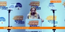 Meloni "Femminicidio esiste, si uccide una donna perch&eacute; vuole essere libera"