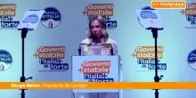Meloni "Non ho mai mollato e non intendo farlo"