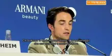 Venezia, Pattinson "Puoi convincerti di qualcosa e poi trasformarla in un'arma"