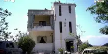 Libano, danni dopo un attacco israeliano nel sud del Paese