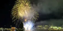 Il video dei fuochi d'artificio alla Festa del Mare ad Ancona