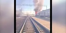 Raid russo colpisce treno ucraino, passeggeri in salvo