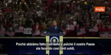 Trump: "Se vinciamo alle elezioni di midterm 5mila dollari a tutti gli americani"